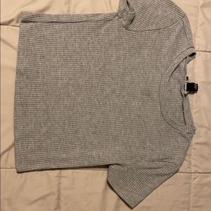 cropped short sleeve